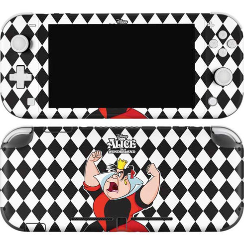 Disney Alice in Wonderland Queen of Hearts Off with their Head! Nintendo Switch Lite Skin